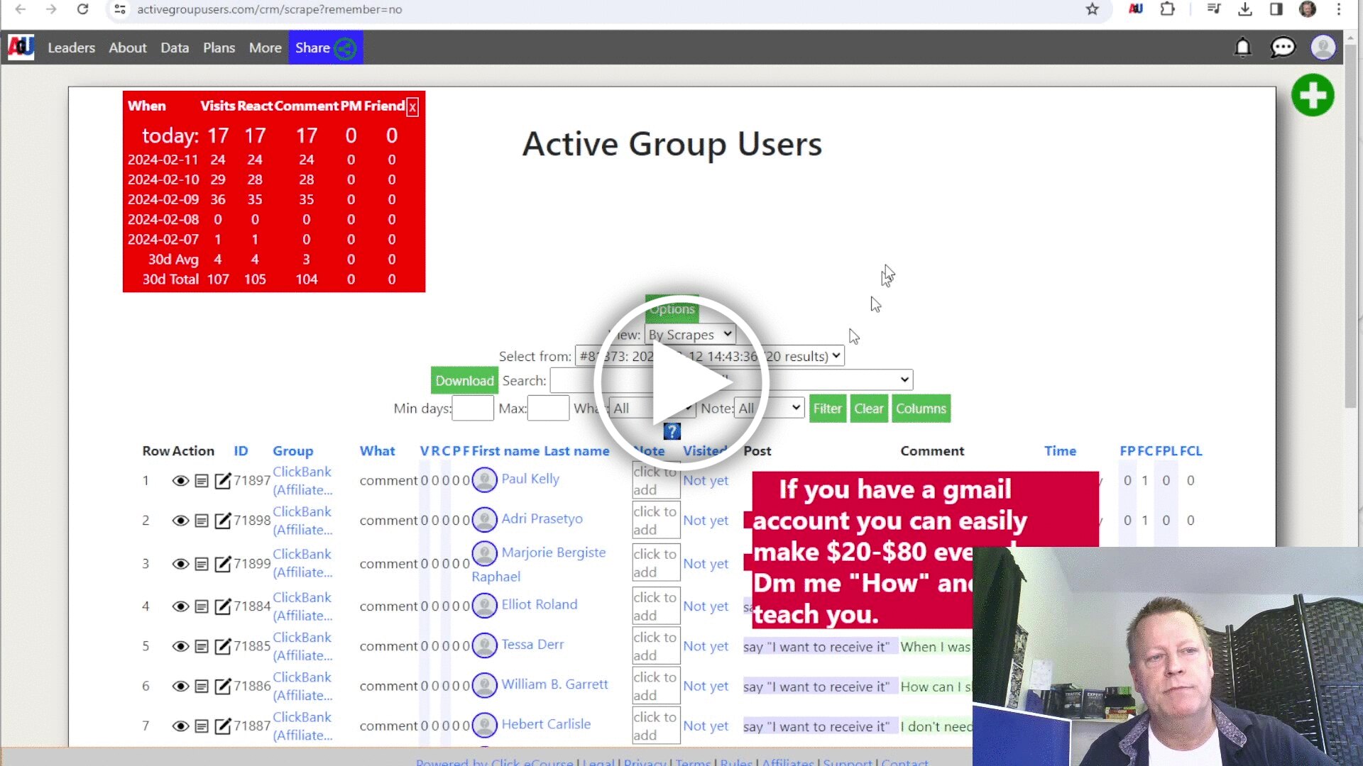 Course Income Secrets #499 - How to Setup and Use Active Group Users ...